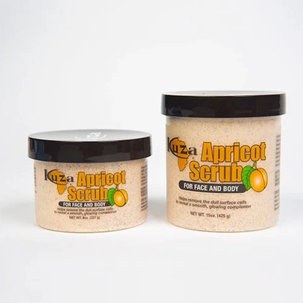 Kuza Apricot Scrub for Face & Body | Gentle Exfoliation & Skin Hydration Care - Image 4