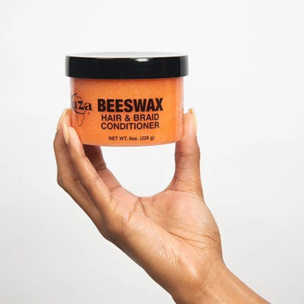Kuza Beeswax Hair & Braid Conditioner 8oz | Moisture, Shine & Braid Care - Image 2
