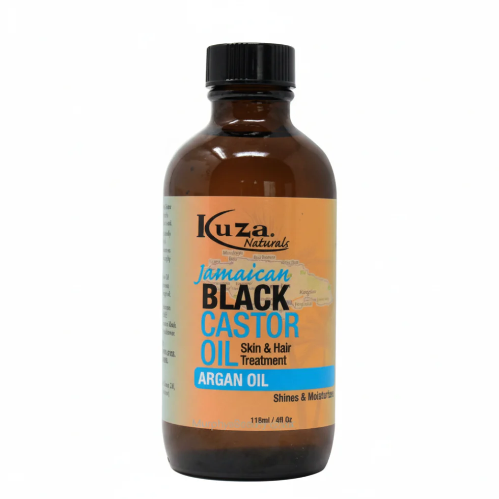 Kuza Jamaican Black Castor & Argan Oil 118ml | Skin & Hair Treatment