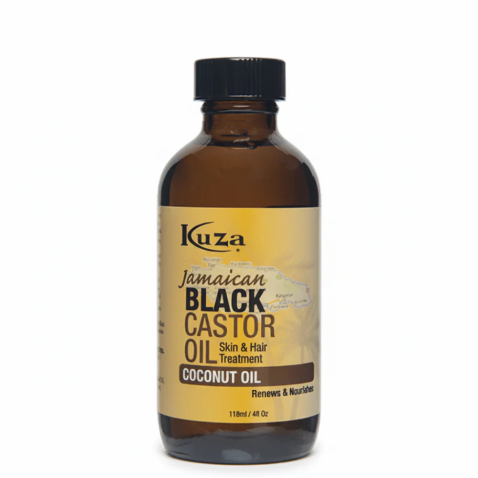 Kuza Jamaican Black Castor Oil with Coconut 118ml | Hair Growth & Skin Care Oil