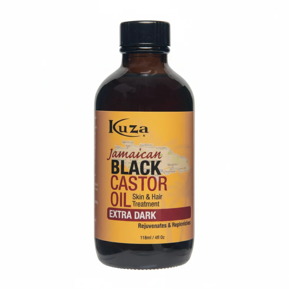 Kuza Jamaican Black Castor Oil Extra Dark 118ml | Hair Growth & Skin Care Oil