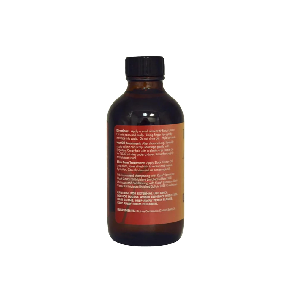 Kuza Jamaican Black Castor Oil Extra Dark 118ml | Hair Growth & Skin Care Oil - Image 2