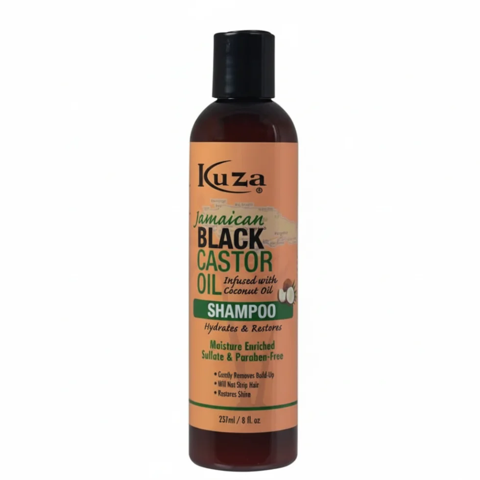 Kuza Jamaican Black Castor Oil Shampoo 237ml | Hydrates & Restores Hair