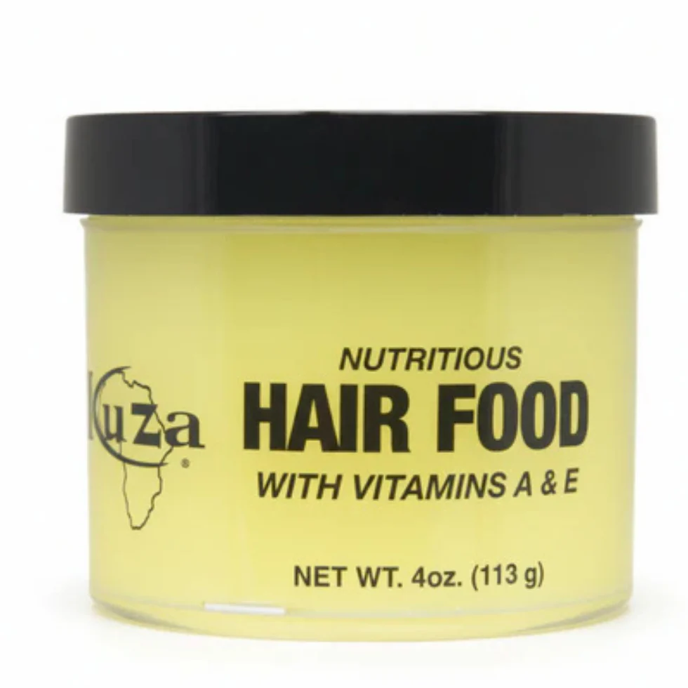 Kuza Nutritious Hair Food Vitamins A & E 4oz | Moisture & Shine Hair Treatment