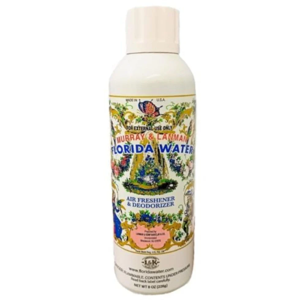 L&K Florida Water Air Freshener 226g | Deodorizer Citrus Fresh Room Spray
