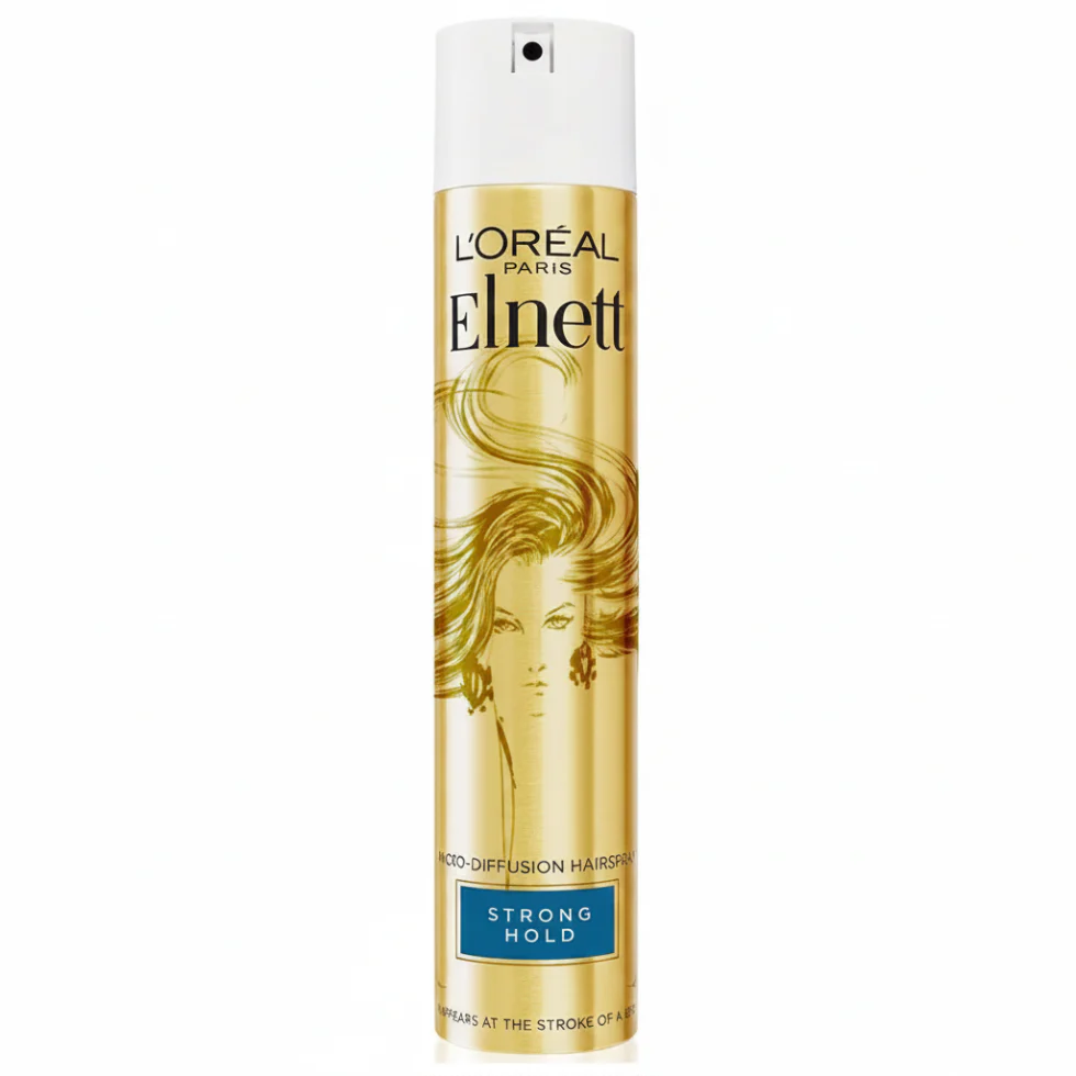 L’Oréal Elnett Strong Hold Hair Spray 75ml | Long-Lasting Hold & Shine