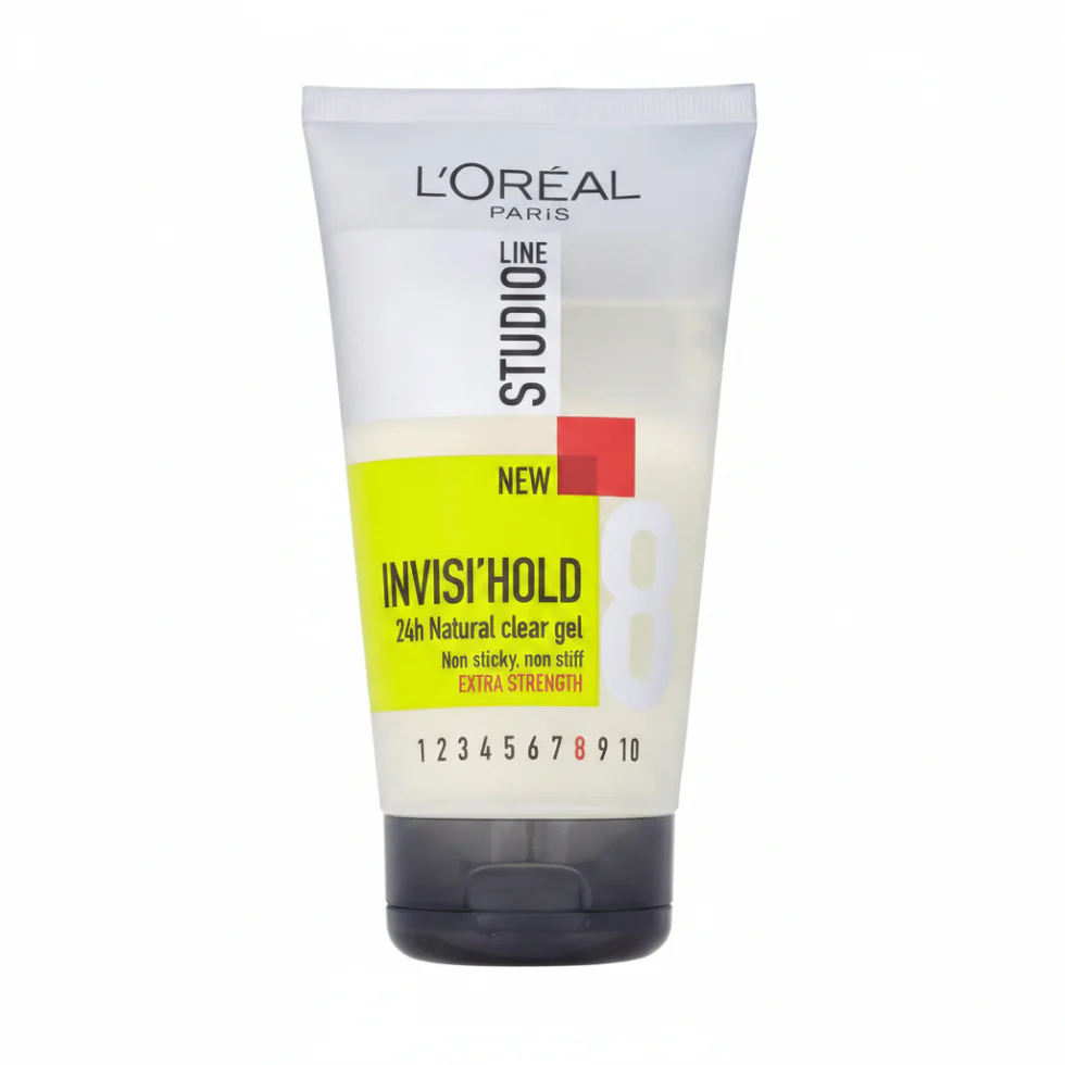 L’Oréal Studio Line Invisi Gel Extra Strength 150ml | Strong Hold Hair Gel
