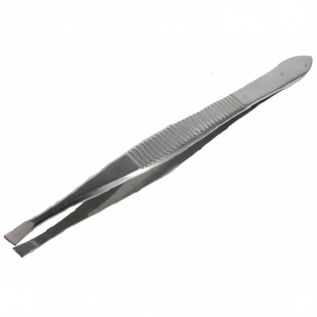 La Beaute Tweezer Straight Stainless Steel 221-08
