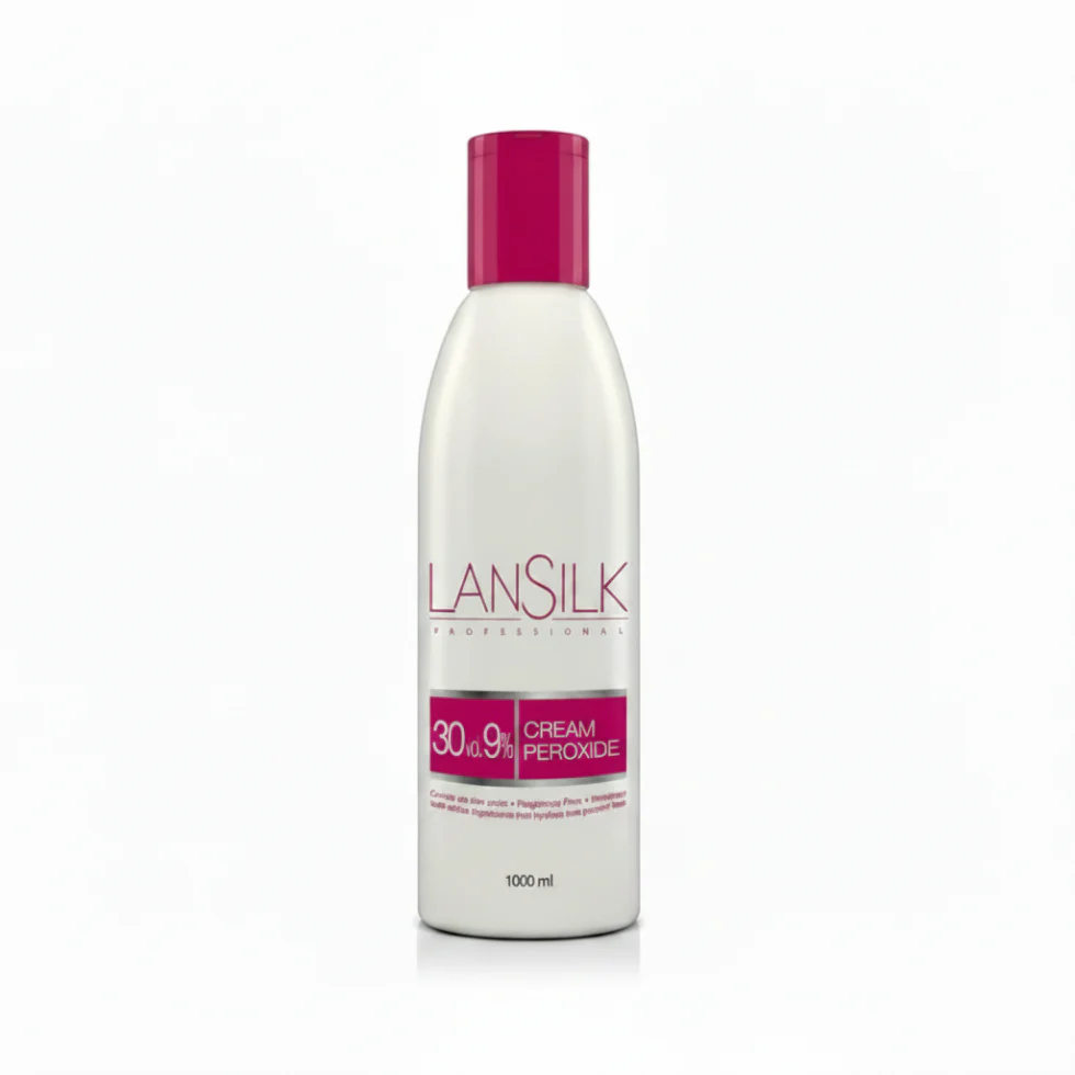 Lansilk 30 Vol 9% Cream Peroxide 1000ml | Hair Lightening Developer