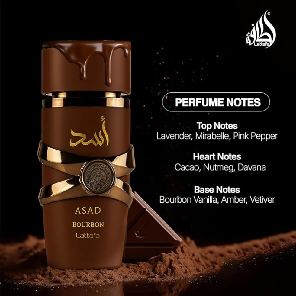 Lattafa Asad Bourbon Eau de Parfum 100ml | Warm Spicy Sophisticated Unisex Perfume - Image 4