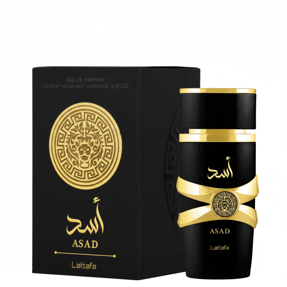 Lattafa Asad Eau de Parfum 100ml | Amber Woody & Spicy Long-Lasting Men’s Perfume