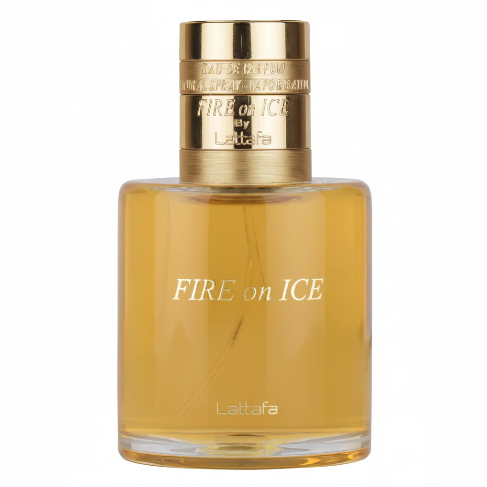 Lattafa Fire On Ice Eau de Parfum 120ml | Warm Sweet Woody Long-Lasting Unisex Perfume - Image 2