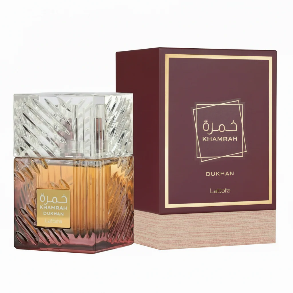Lattafa Khamrah Dukhan Eau De Parfum 100ml | Smoky Bold Oriental Unisex