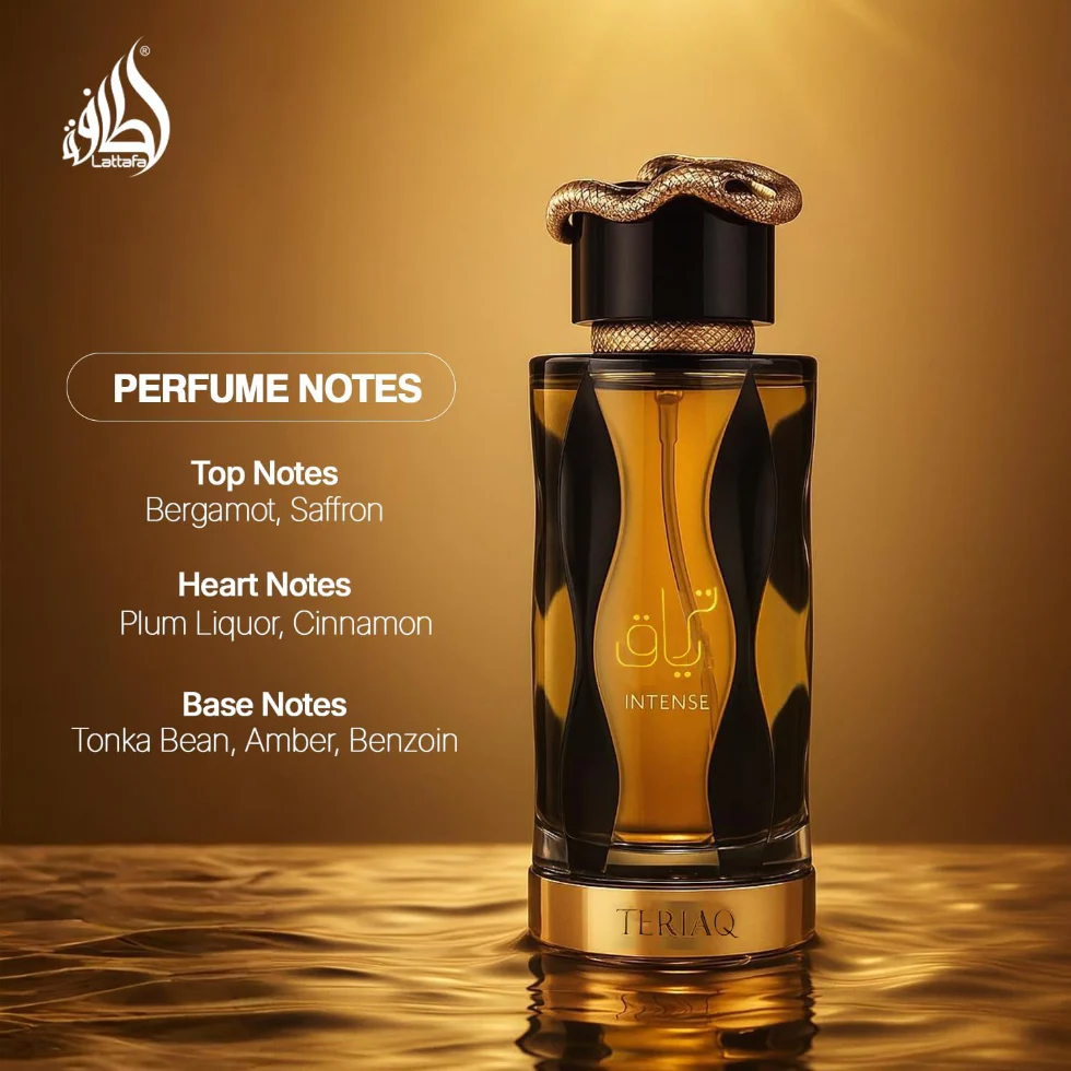 Lattafa Teriaq Intense Eau de Parfum 100ml | Long-Lasting Unisex Oriental Spicy - Image 4