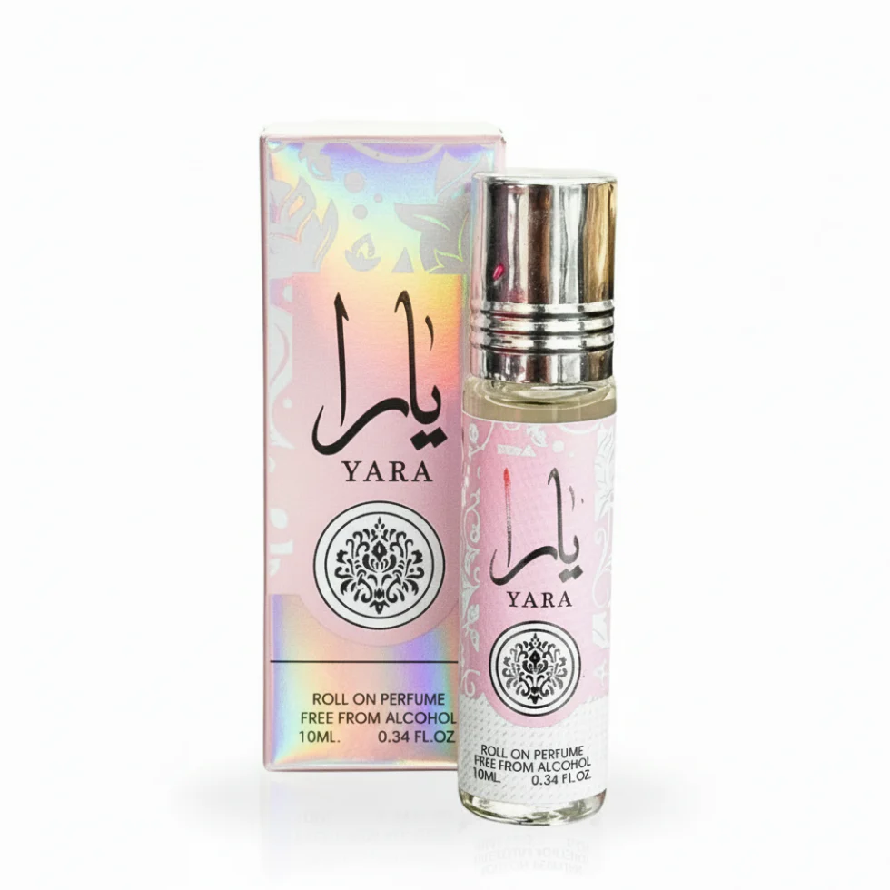 Lattafa Yara Roll-On Perfume 10ml for Women | Alcohol-Free Long-Lasting Fragrance