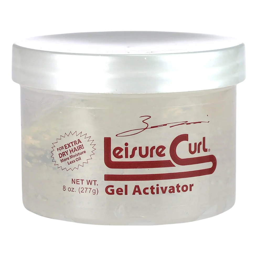 Leisure Curl Activator Gel 8oz | Extra Dry Hair Moisture & Curl Definition