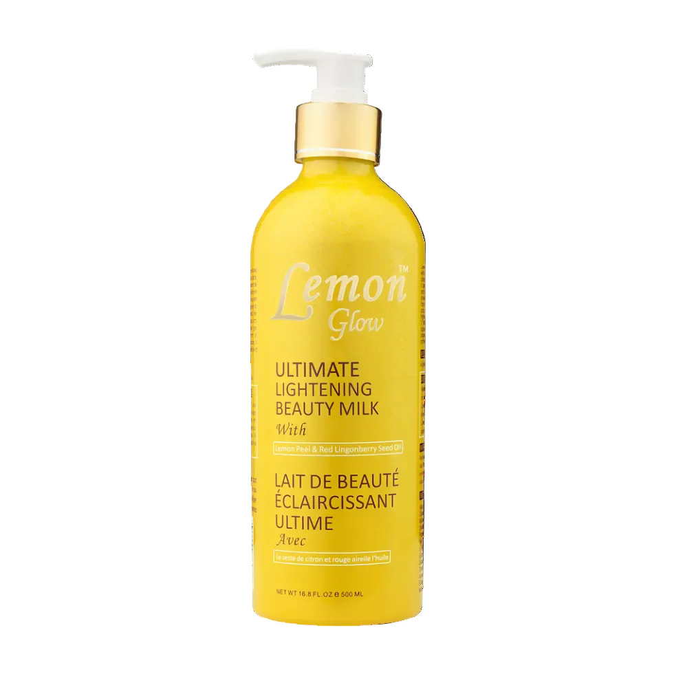 Lemon Glow Lightening Beauty Milk 500ml | Brightening Body Lotion