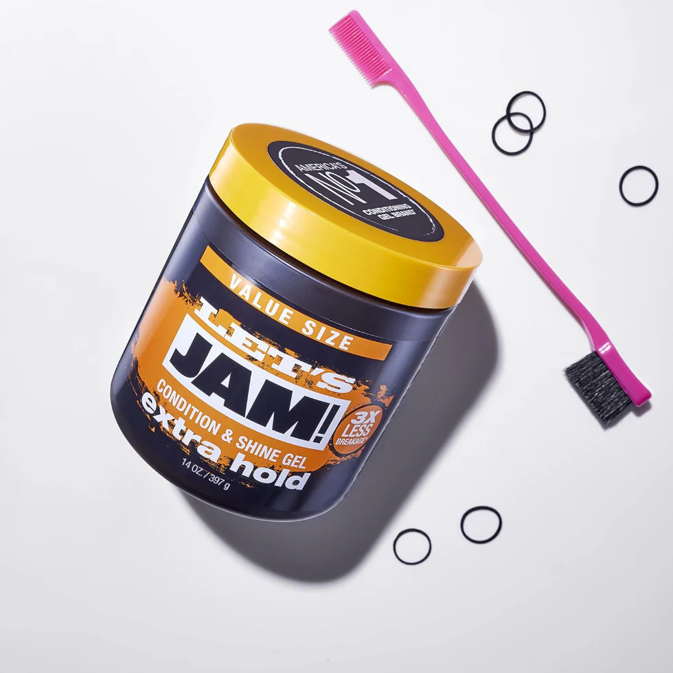 Let's Jam Condition & Shine Gel Extra Hold | Strong Hold Styling & Shine Gel - Image 4