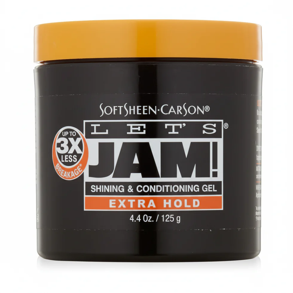Let’s Jam Condition & Shine Gel Extra Hold | Strong Hold Styling & Shine Gel