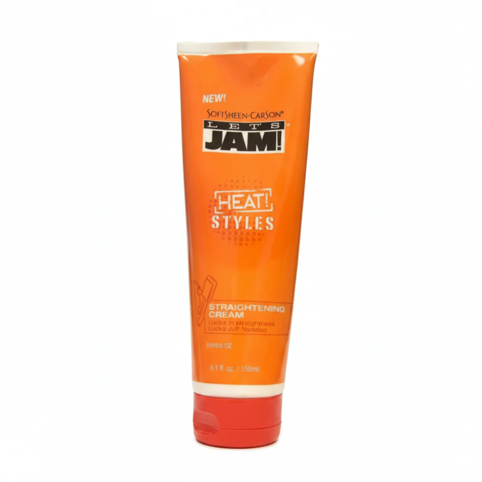 Let’s Jam Heat Styles Straightening Cream | Smoothing Balm & Frizz Control