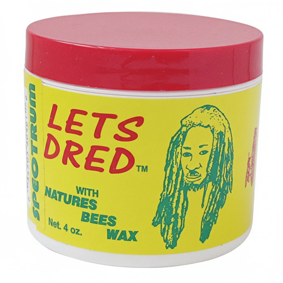 Let’s Dred With Natures Bee Wax 4oz | Dreadlock Styling & Hold Wax