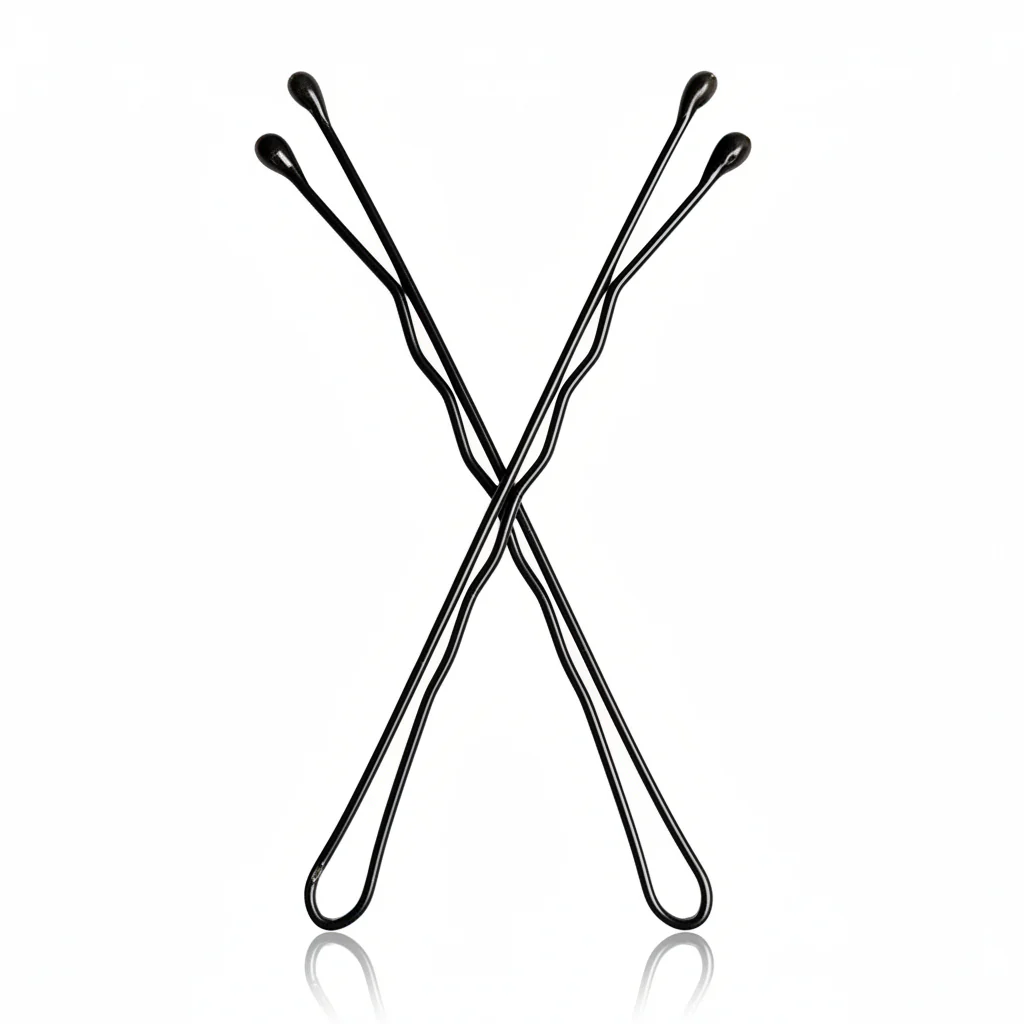 LILY Collection 60 Bobby Pins | Secure Elegant Hair Pins for All Styles