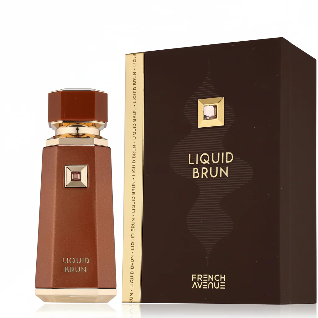 Liquid Brun Eau de Parfum– 100ml  Woody, Spicy & Vanilla Long-Lasting Men’s Perfume
