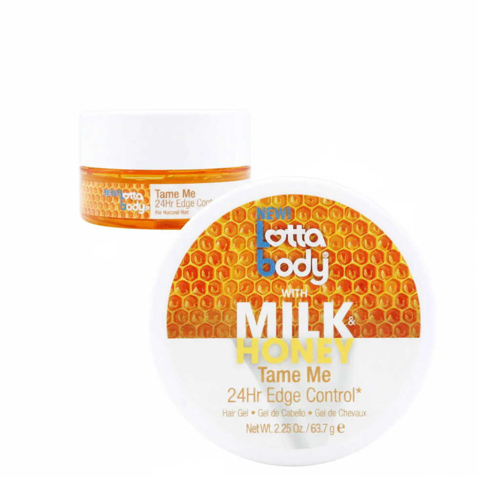Lotta Body Edge Control 24Hr 2.25oz | Milk Honey Smooth Shine Strong Hold Edges