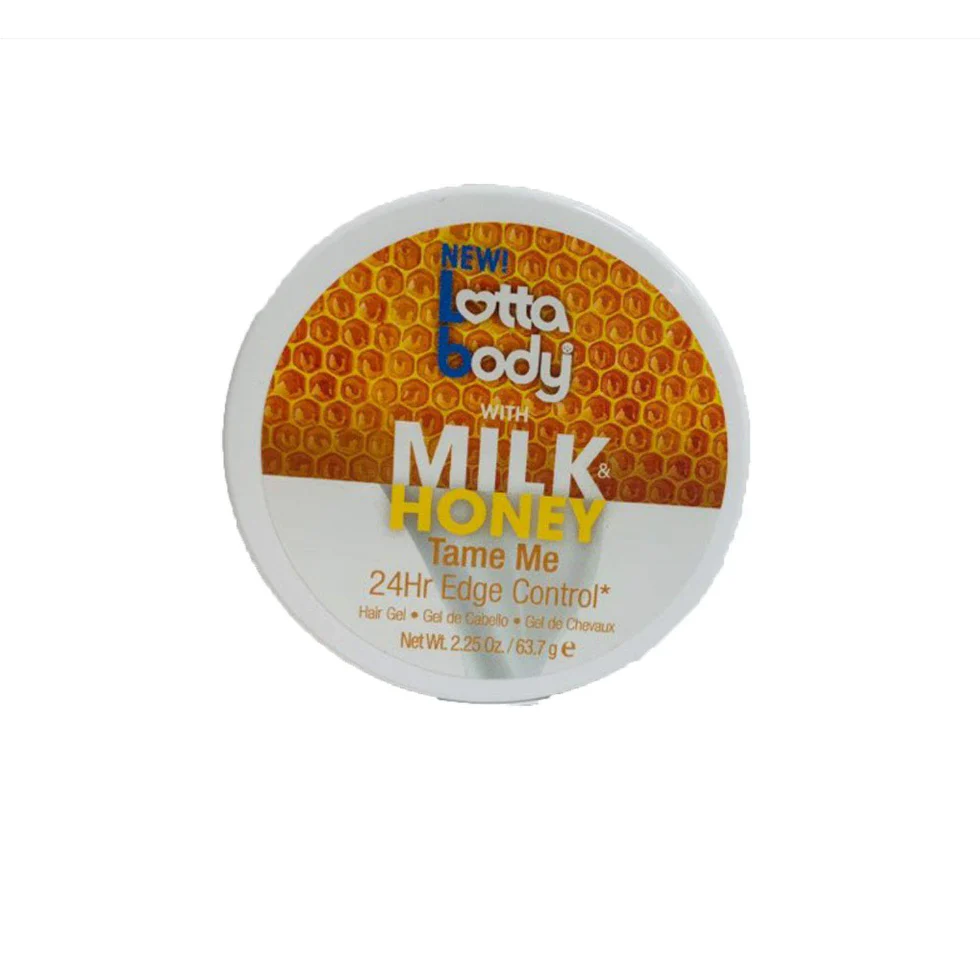 Lotta Body Edge Control 24Hr 2.25oz | Milk Honey Smooth Shine Strong Hold Edges - Image 2