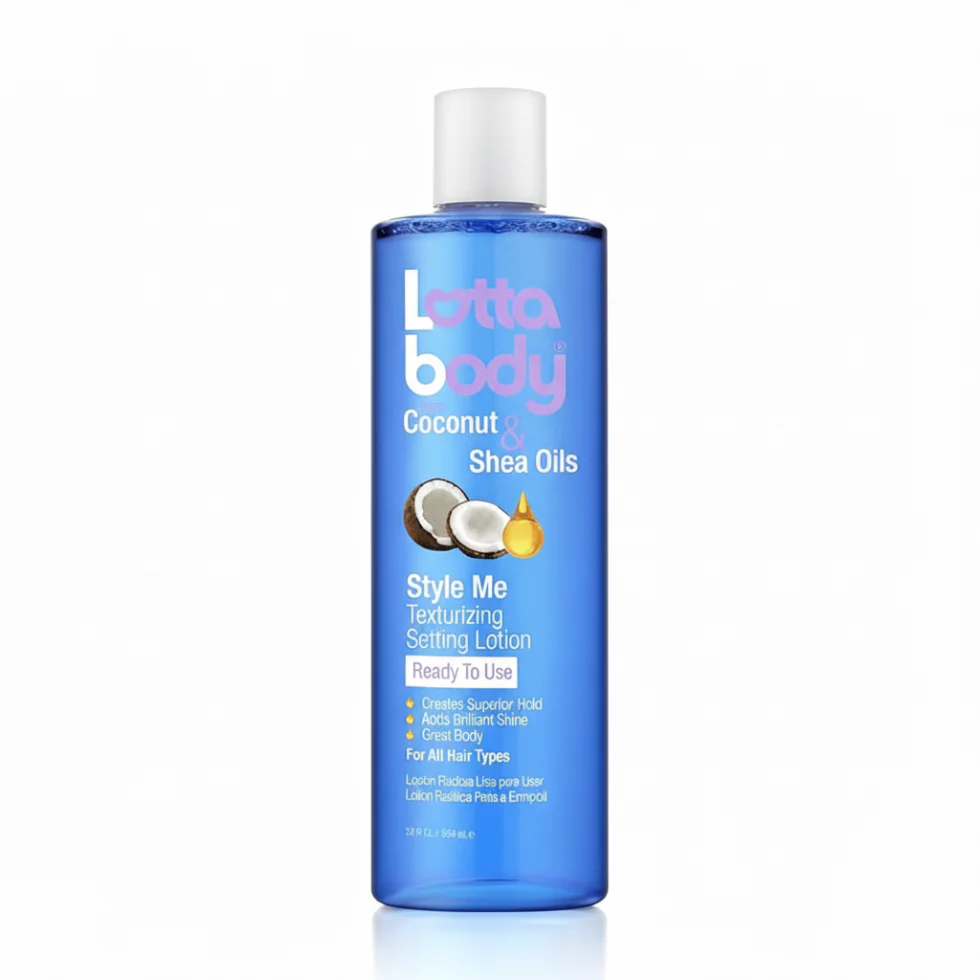 Lotta Body Texturizing Setting Lotion 12oz | Coconut Shea Hold & Shine