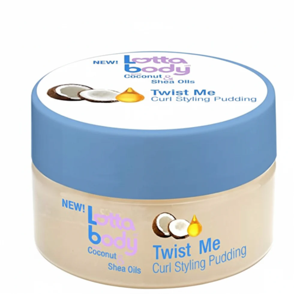 Lotta Body Curl Styling Pudding 198g | Coconut Shea Soft Crunch-Free Defined Curls