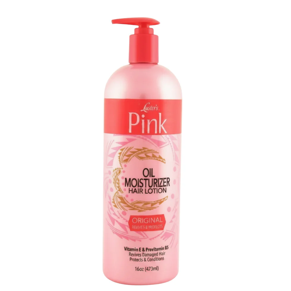 Luster’s Pink Oil Moisturizer Hair Lotion | Daily Hydration & Shine 16oz