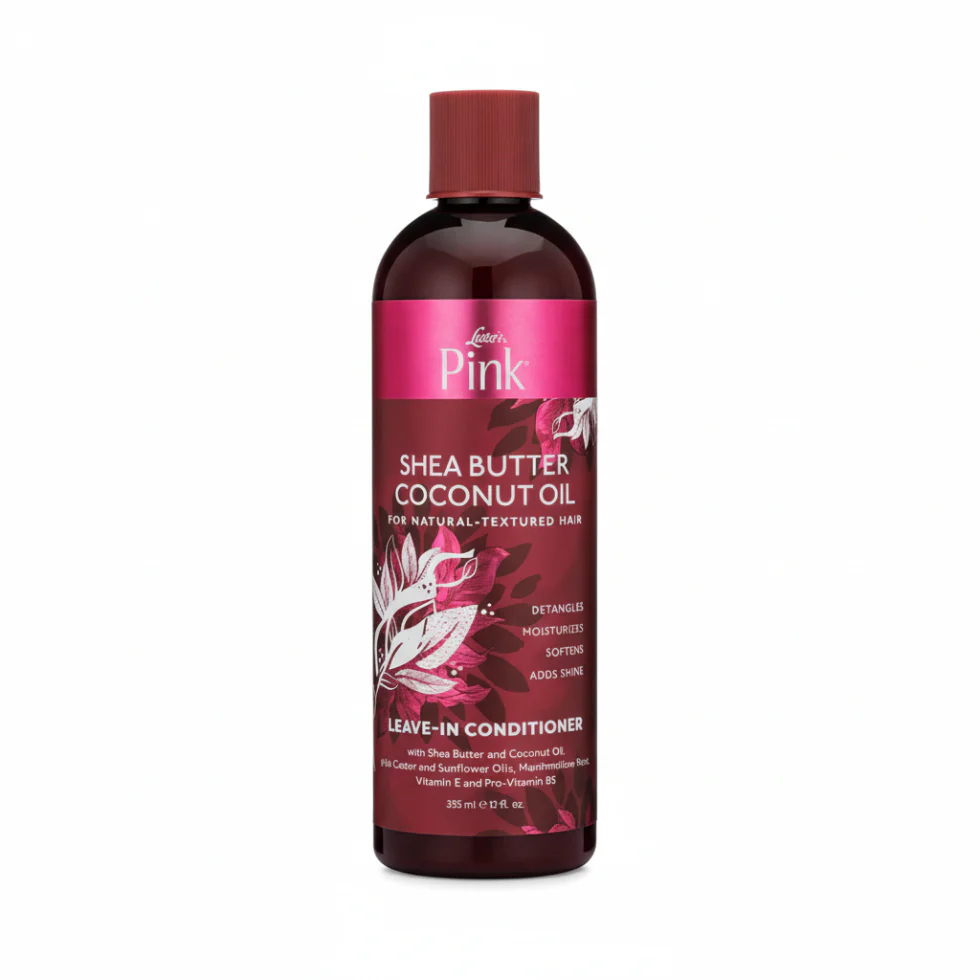 Luster’s Pink Leave-In Conditioner | Shea Butter Coconut Oil Hydrate & Detangle 12oz