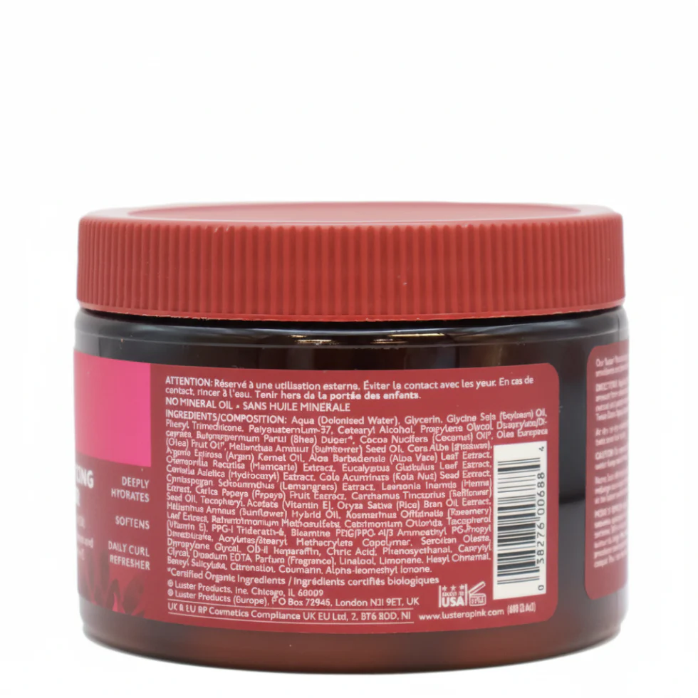 Luster’s Pink Curl Definer | Shea Butter Coconut Oil Moisture & Curl Definition 11oz - Image 2