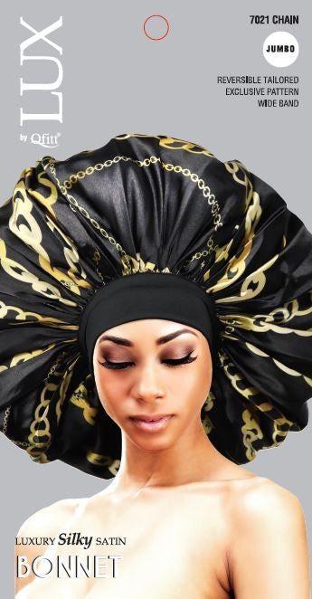 LUX by Qfitt Luxury Silky Satin Bonnet (Jumbo) - Image 3