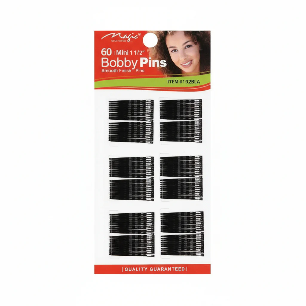 Magic Collection 60|mini|11/2" Bobby Pins - 192BLA