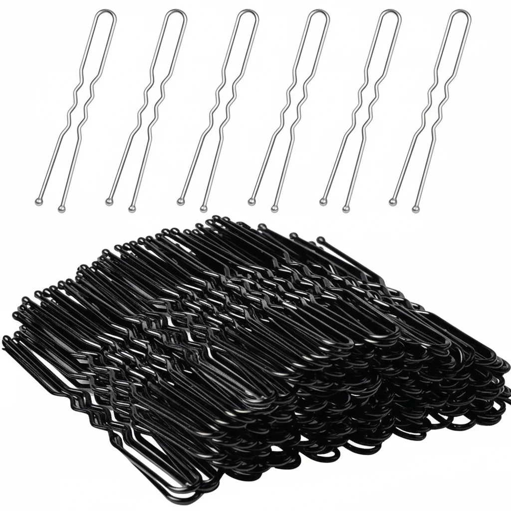 Magic Collection 80 Regular Booby Pins - 916BLA