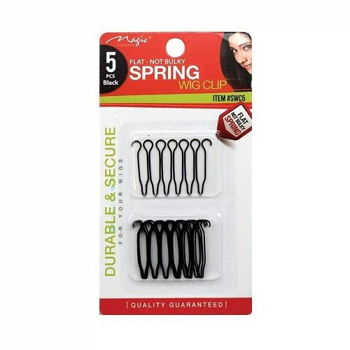 Magic Collection Flat-Not Bulky Spring Wig Clip - SWC5