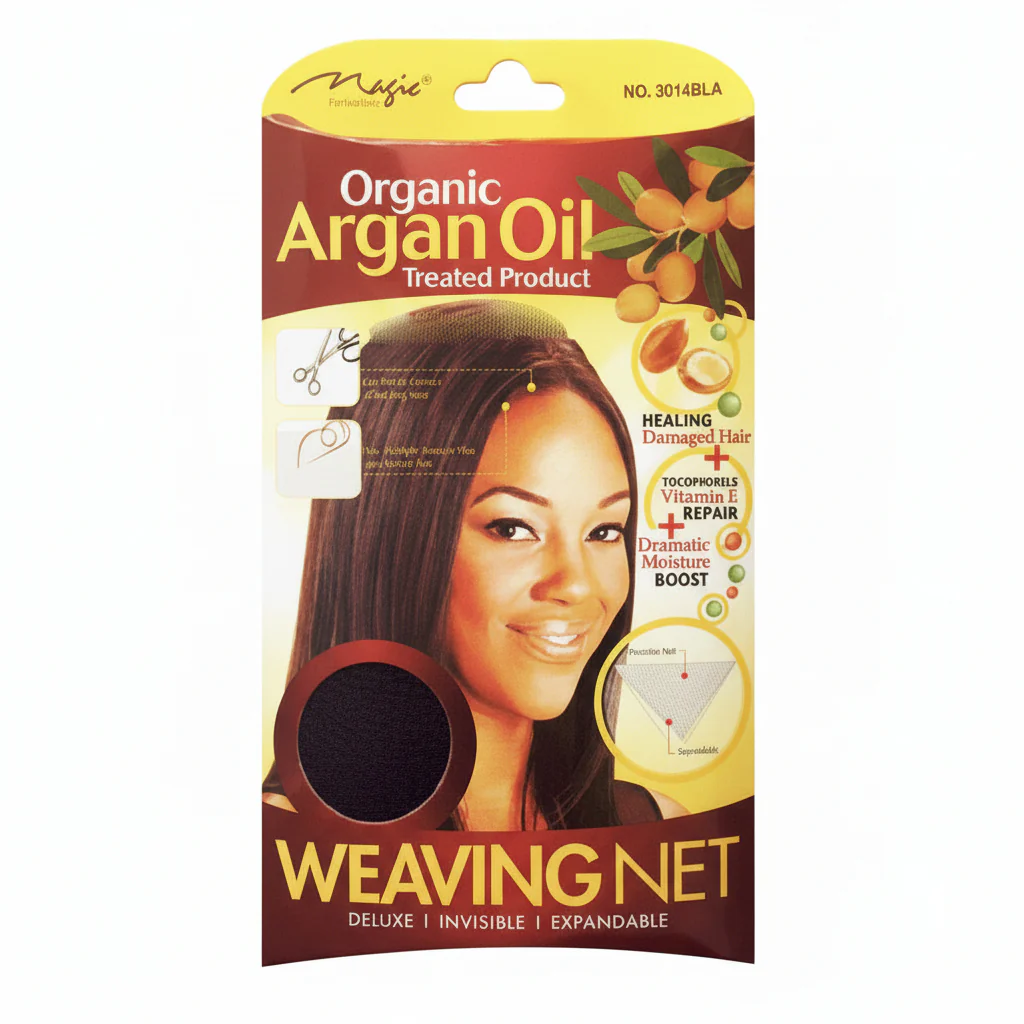 Magic Collection Organic Argan Oil Treated Weaving Net  - 3014BLA