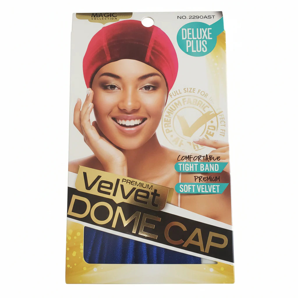 Magic Collection Premium Velvet Dome Cap - 2290AST - Image 4