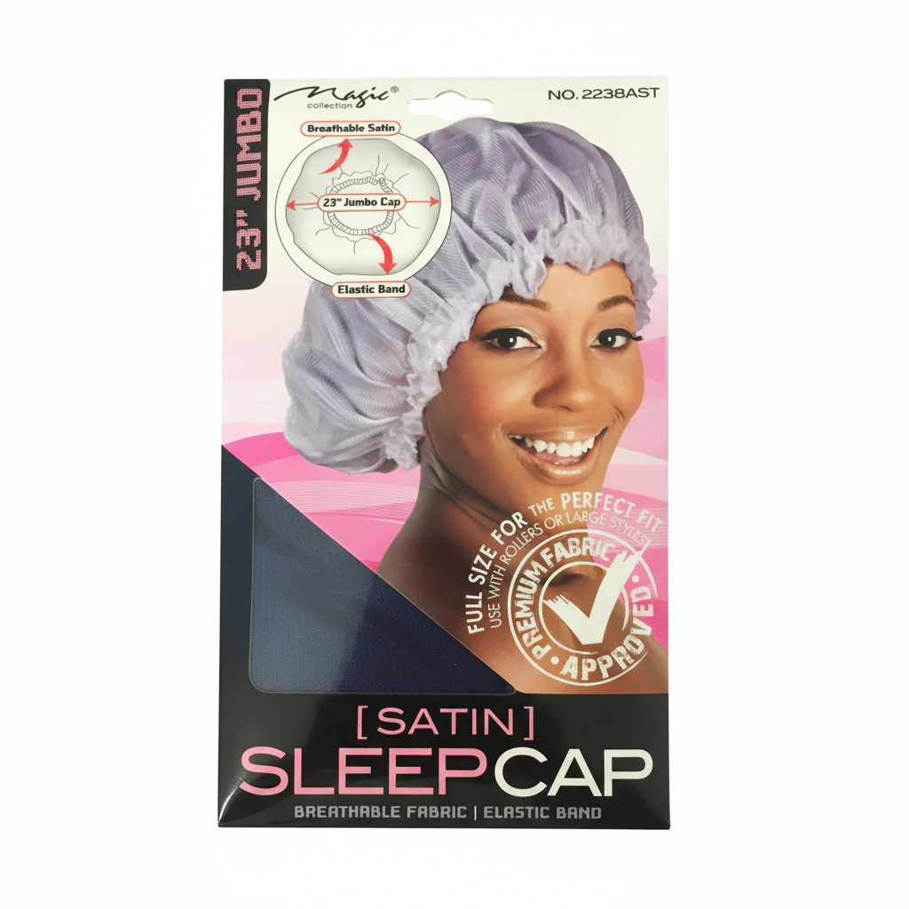 Magic Collection Satin Sleep Cap - 2238