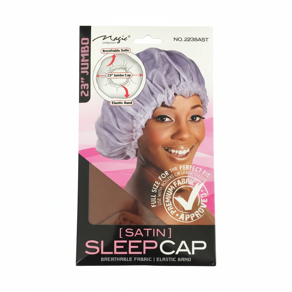 Magic Collection Satin Sleep Cap - 2238 - Image 2