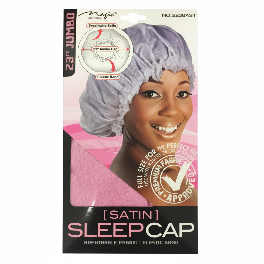 Magic Collection Satin Sleep Cap - 2238 - Image 3