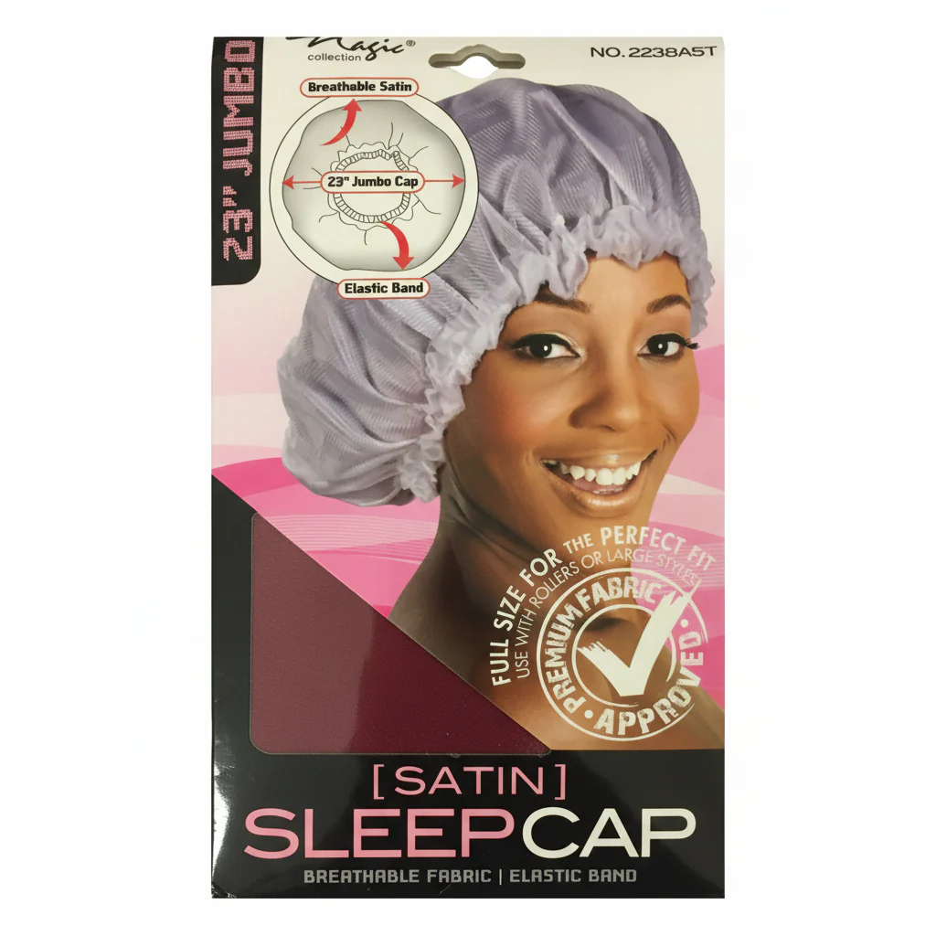 Magic Collection Satin Sleep Cap - 2238 - Image 4