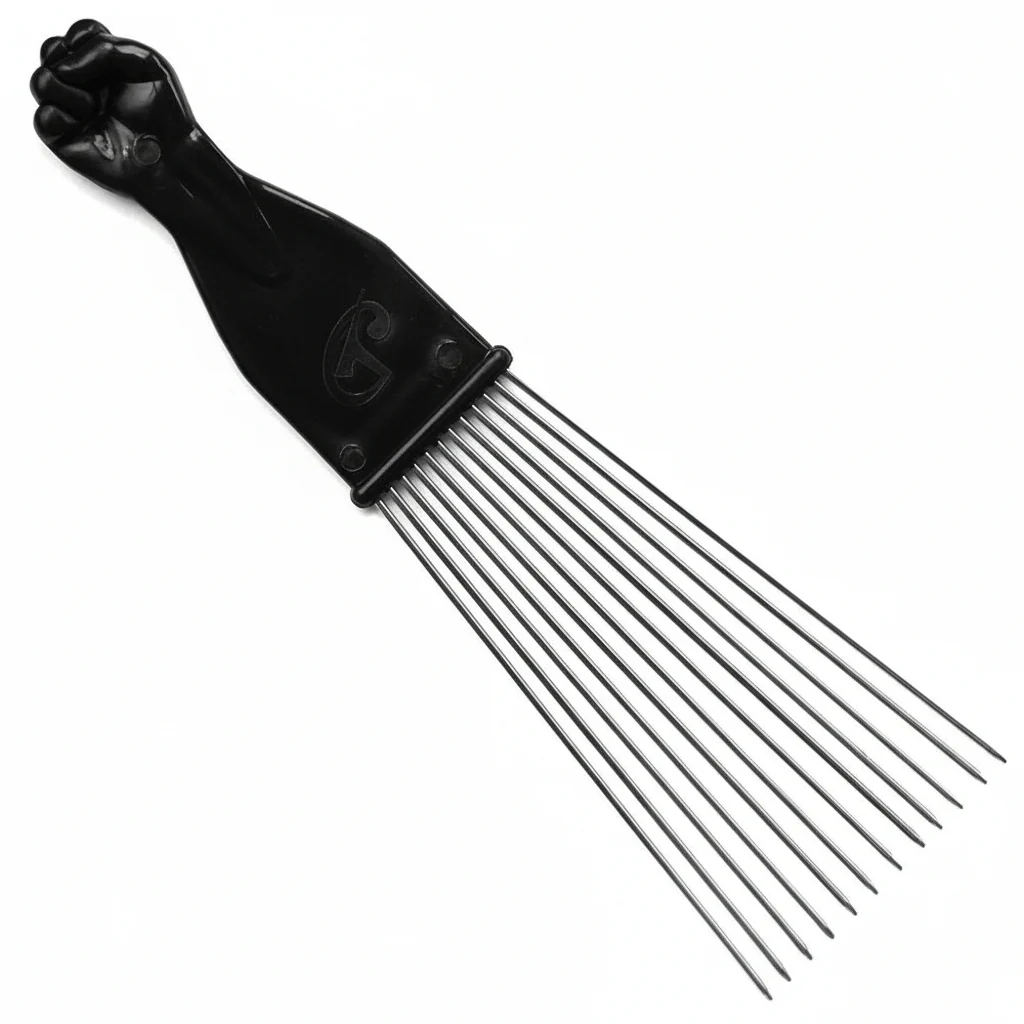 Magic Collection Styling Pik Long Fan Metal Pik - 2411
