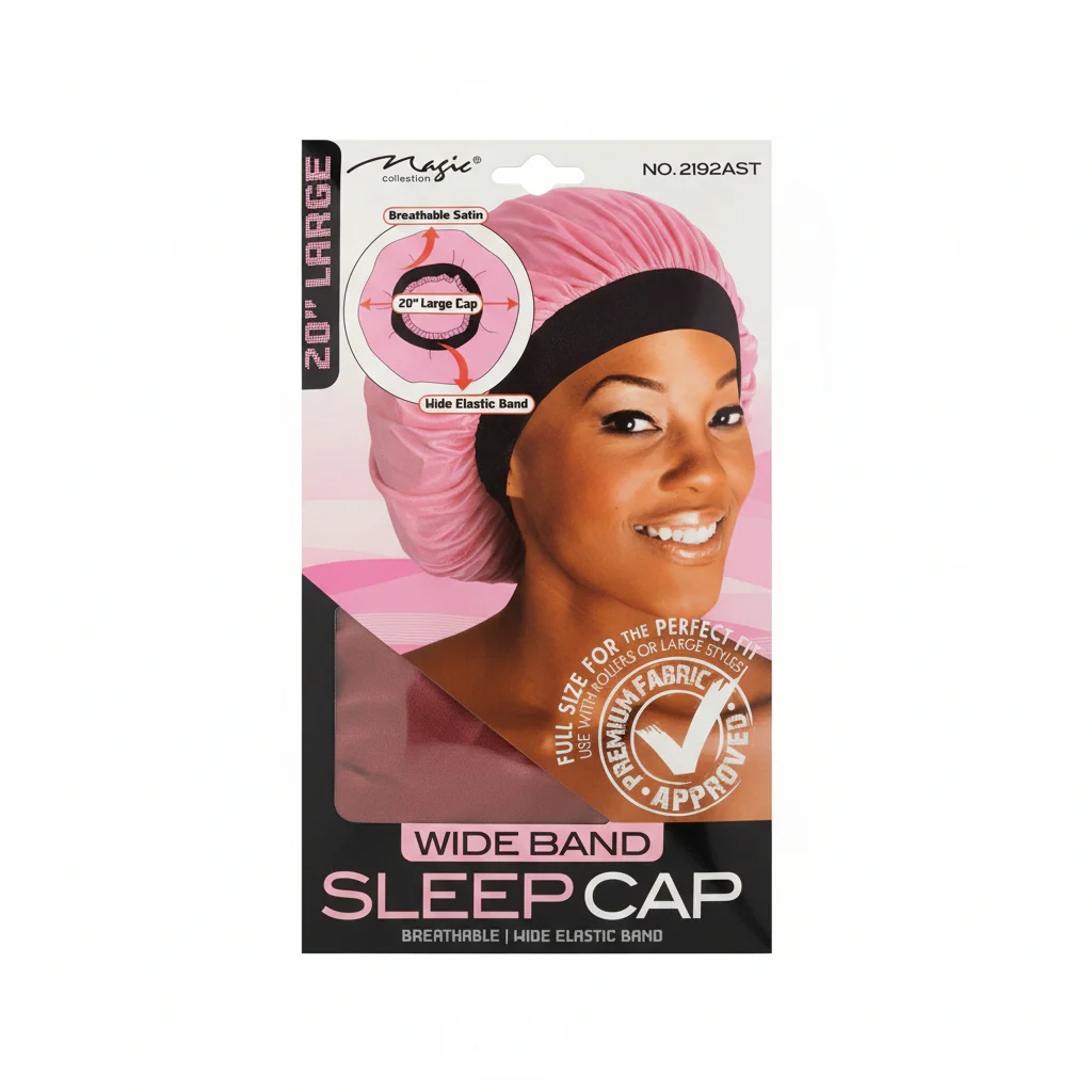 Magic Collection Wide Band Sleep Cap 2192AST - Image 2