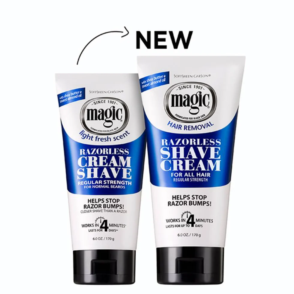 Magic Hair Removal Razorless Shave Cream 6oz | Stop Razor Bumps Smooth Skin - Image 5