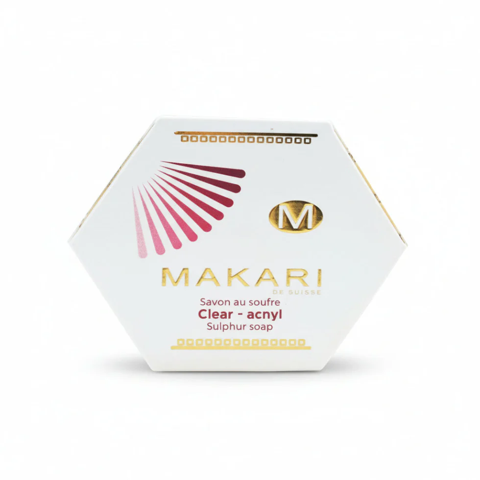 Makari Sulphur Anti-Acne Soap 200g | Acne Control Deep Cleansing