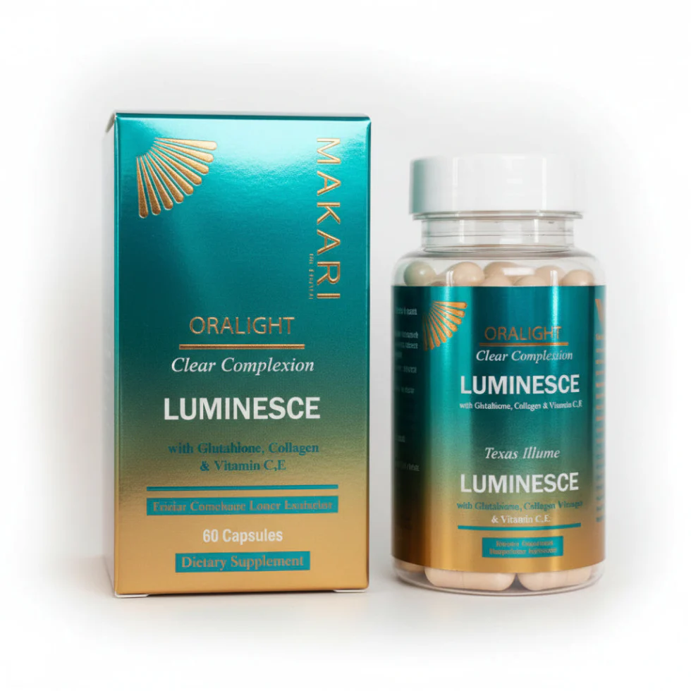 Makari Luminesce Capsules 60ct | Glutathione Collagen Vitamins C E