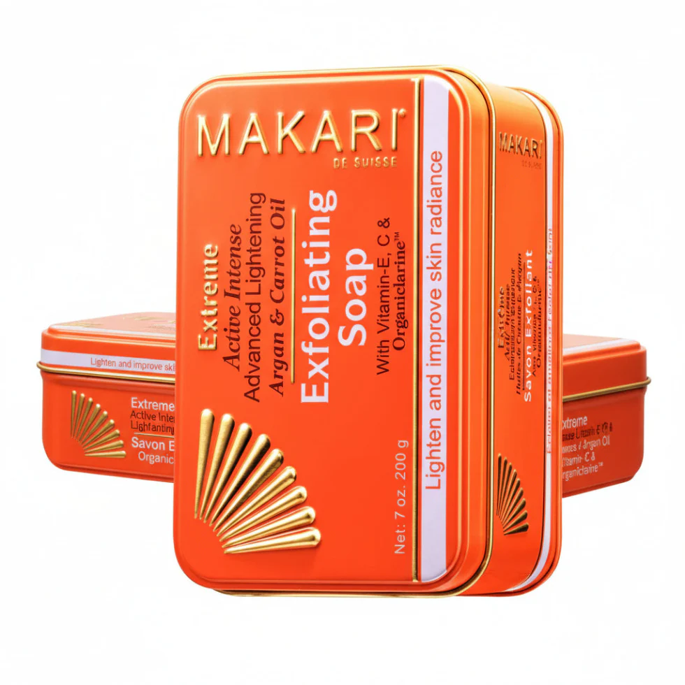 Makari Argan Carrot Exfoliating Soap 200g | Brighten & Smooth Skin Care